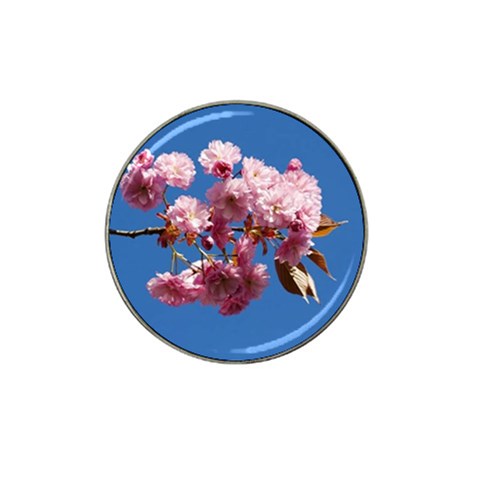 Japanese flowering cherry Hat Clip Ball Marker from UrbanLoad.com Front