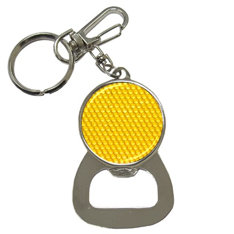Honeycomb Bottle Opener Key Chain from UrbanLoad.com Front