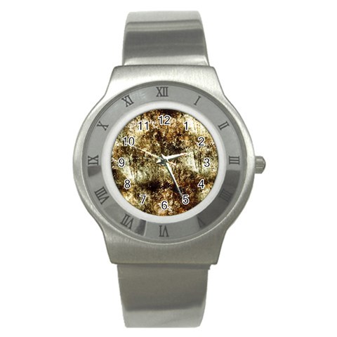 Grunge Stainless Steel Watch from UrbanLoad.com Front