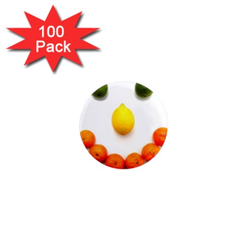 Fruit smile 1  Mini Magnet (100 pack)  from UrbanLoad.com Front