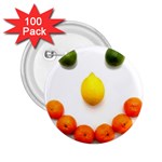 Fruit smile 2.25  Button (100 pack)