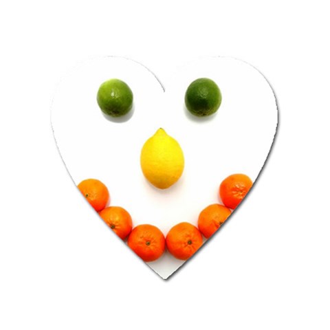 Fruit smile Magnet (Heart) from UrbanLoad.com Front