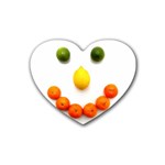 Fruit smile Rubber Coaster (Heart)