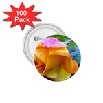 Orange Rose   1.75  Button (100 pack) 