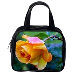 Orange Rose   Classic Handbag (One Side)