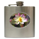 Lotus Flower Long   Hip Flask (6 oz)