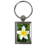 Good Morning Flower  Key Chain (Rectangle)