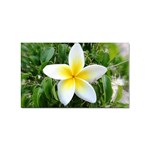 Good Morning Flower  Sticker Rectangular (100 pack)