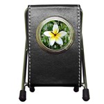 Good Morning Flower  Pen Holder Desk Clock