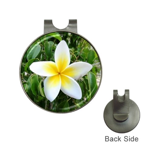 Good Morning Flower  Golf Ball Marker Hat Clip from UrbanLoad.com Front
