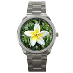 Good Morning Flower  Sport Metal Watch