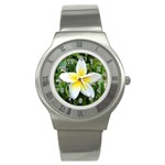 Good Morning Flower  Stainless Steel Watch