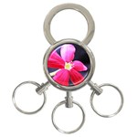 Antina Flower  3-Ring Key Chain