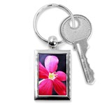 Antina Flower  Key Chain (Rectangle)