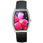 Antina Flower  Barrel Style Metal Watch