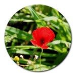 Anemone Flower   Round Mousepad