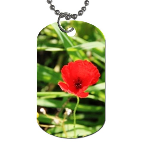 Anemone Flower   Dog Tag (One Side) from UrbanLoad.com Front