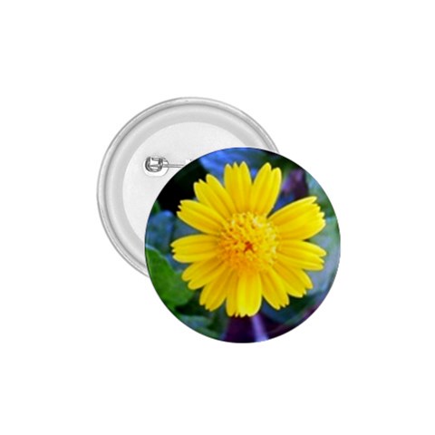 A Yellow Flower  1.75  Button from UrbanLoad.com Front