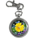 A Yellow Flower  Key Chain Watch