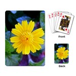 A Yellow Flower  Playing Cards Single Design