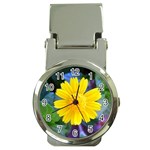 A Yellow Flower  Money Clip Watch