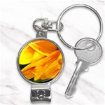 Yellow Sunflower 1   Nail Clippers Key Chain