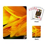 Yellow Sunflower 1   Playing Cards Single Design