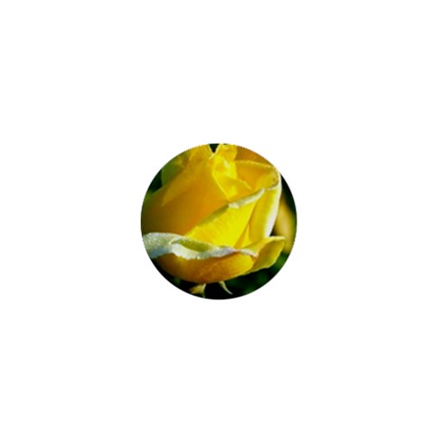 Yellow Rose  1  Mini Button from UrbanLoad.com Front