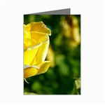 Yellow Rose  Mini Greeting Card