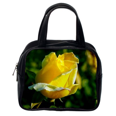 Yellow Rose  Classic Handbag (One Side) from UrbanLoad.com Front