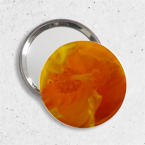 Yellow Flower Front  2.25  Handbag Mirror from UrbanLoad.com Front