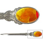 Yellow Flower Front  Letter Opener