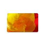 Yellow Flower Front  Magnet (Name Card)