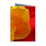 Yellow Flower Front  Mini Greeting Cards (Pkg of 8)