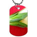 Yellow Flower Side  Dog Tag (One Side)