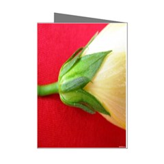 Yellow Flower Side  Mini Greeting Cards (Pkg of 8) from UrbanLoad.com Left