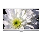 White Flower 1   Business Card Holder