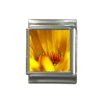 Yellow Color Flower   Italian Charm (13mm)