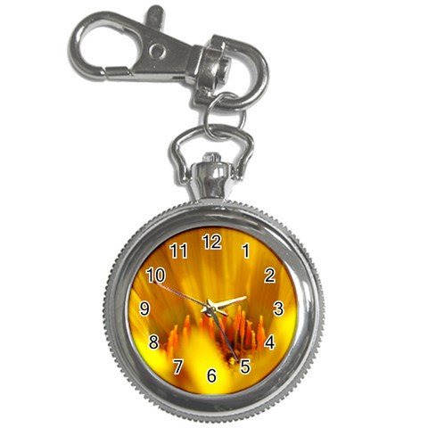 Yellow Color Flower   Key Chain Watch from UrbanLoad.com Front
