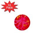 What inside Flowers  1  Mini Button (10 pack) 