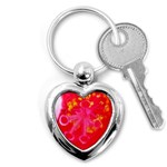 What inside Flowers  Key Chain (Heart)