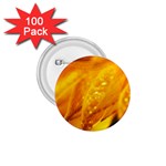 Wet Yellow Flowers 1   1.75  Button (100 pack) 