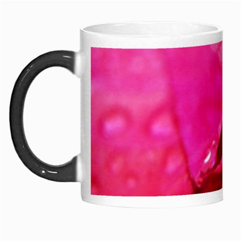 Wet Pink Rose  Morph Mug from UrbanLoad.com Left