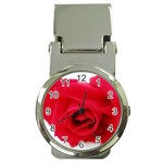 Very Red Rose  Money Clip Watch