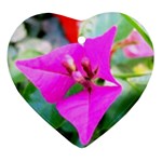 Trangle Flower  Ornament (Heart)