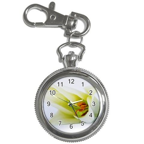 The White Flower  Key Chain Watch from UrbanLoad.com Front