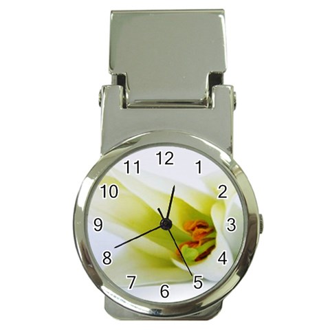 The White Flower  Money Clip Watch from UrbanLoad.com Front