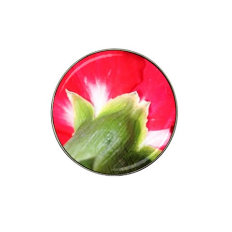 The Red Flower 2  Hat Clip Ball Marker (10 pack) from UrbanLoad.com Front