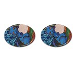 CrystalBallFaeCat Cufflinks (Oval)