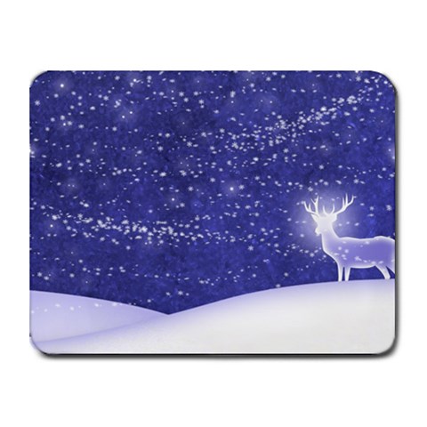 Winter Blue Small Mousepad from UrbanLoad.com Front